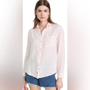 Rails Ellis Cotton Shirt Petal Pink size S